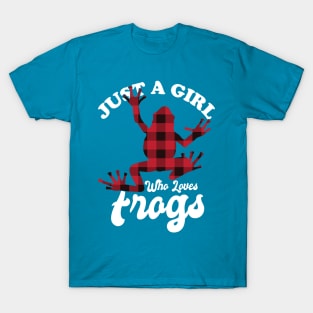 Just A Girl Who Loves Frog T-Shirt